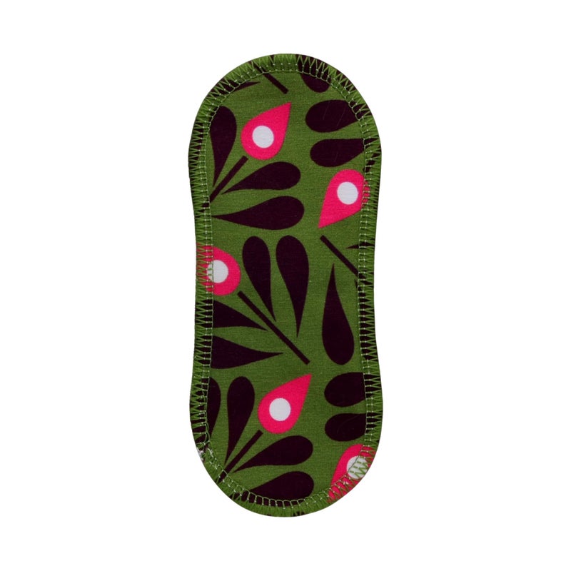 Wingless Reusable Panty Liners with Adhesive Sticker (SMALL, 7-Pack) â€“ High-Temp Washable Organic Cotton Liners for Women & Teens â€“ For Daily Vaginal Discharge, 100% Breathable & Stay-Put â€“ Made in EU